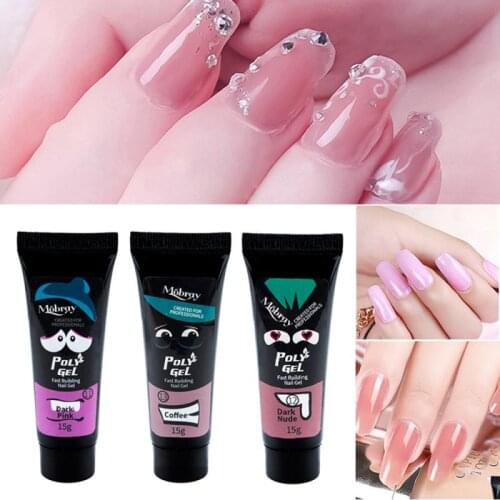 Mobray 15ml Nail Extension Glue Nail Art Tools nails accessories Fiberglass Clear Gel Nail Care Fiber Silk crystal quick HOT