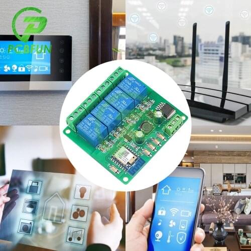 Tuya 5V WiFi Relay Module Smart Home Remote Control Switch Phone APP 4 Channel Wireless WIFI Module for Arduino