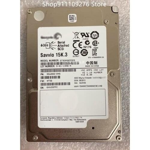 Original HDD for DELL / Seagate ST9300653SS H8DVC 2.5 inches 15K.3 SAS 6 Gbps 300 GB RPM 15K