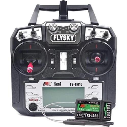 RC HOBBY FLYSKY FS-i6X FS i6X 10CH 2.4GHz AFHDS 2A RC Transmitter With iA6B A8S iA10B Receiver for FPV Racing Drone RC Parts
