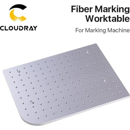 Cloudray Fiber Marking Worktable Aluminum Working Platform 320*280 & 340*270 for DIY Fiber & Co2 Laser Marking Machine