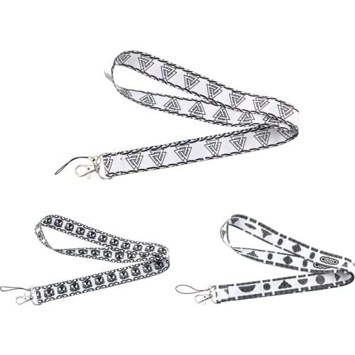 20pcs/lot G2008 Old Style Retro Viking Black Amulet Vintage Norse Runes Jewelry Punk Lanyard for Women and Men