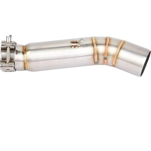 Motorcycle Exhaust Contact Middle Mid Pipe Connector for Honda CBR500R 2013-2015