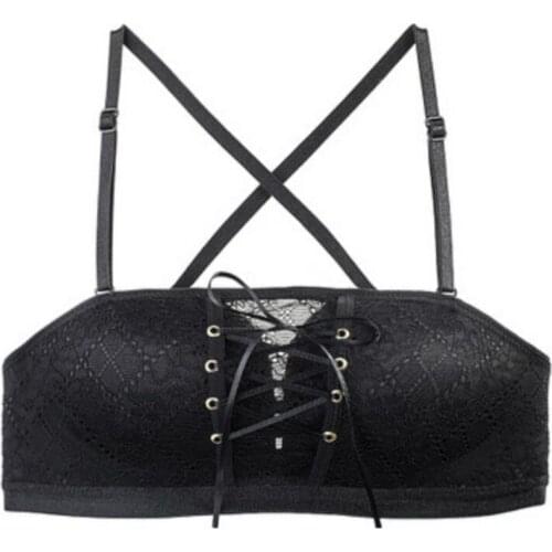 Yasemeen Padded Push Up Bras Adjustable Backless Brassiere Unlined Seamless Bra for Women A B Cups Sexy Gather Bras for Women