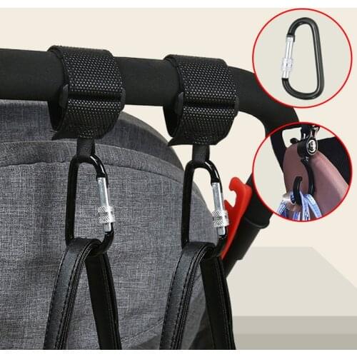 1pc Baby Stroller Accessories Multi Purpose Baby Stroller Hook Shopping Pram Hook Props Hanger Metal Convenient Hook
