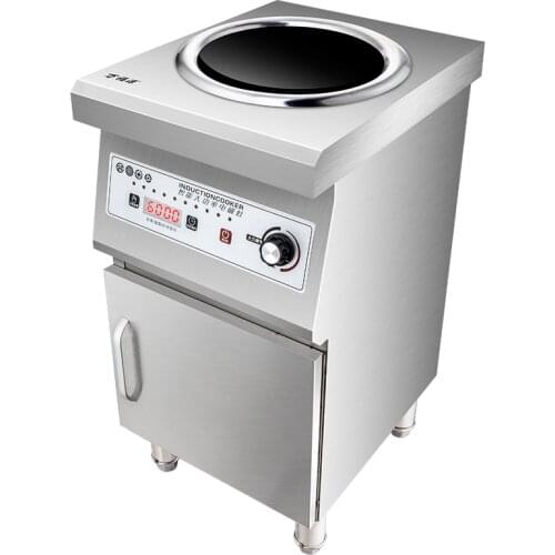 Commercial Induction Cooker High-power 5000W Electric Stove 8000W Concave Commercial Fire Canteen Hotel With Cabinet