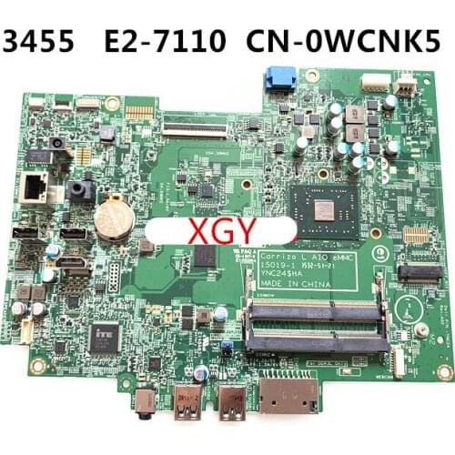 For DELL Inspiron 3265 3455 3055 motherboard all-in-one 15019-1 WCNK5 0WCNK5 100% Test OK