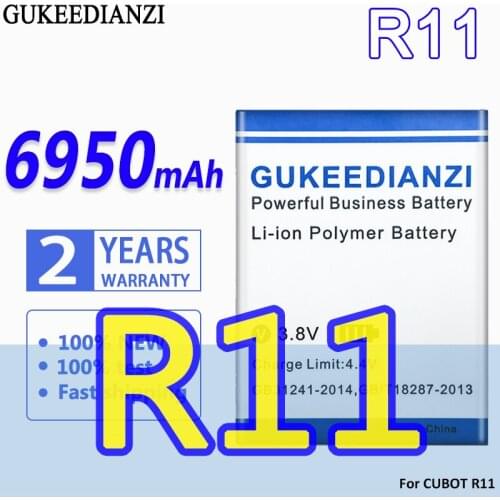 High Capacity GUKEEDIANZI Battery 6950mAh For Cubot R11