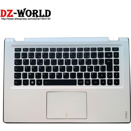 Palmrest Upper Case With French Backlit Keyboard Touchpad for Lenovo Yoga 3 14 Yoga 3-1470 Yoga 700-14ISK C Cover 5CB0H35642