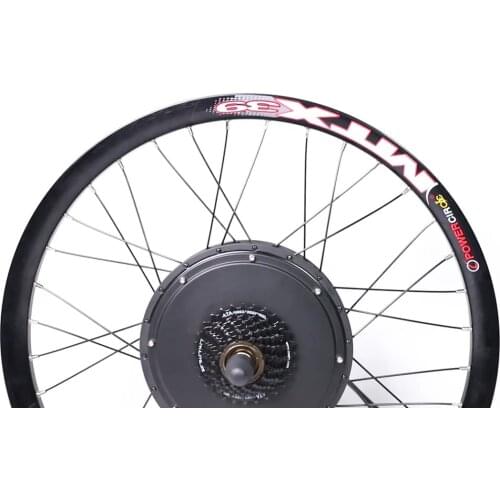 Waterproof ebike electric rear hub motor wheel bike conversion kit 2000w