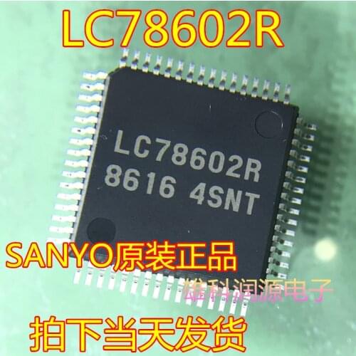 5pieces LC78602R QFP-64 SANYO