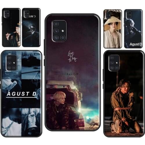 Agust D Suga For Samsung A71 A50 A70 A51 Case For Galaxy A21S A20e M31 M30S A10 A20 A40 A11 A31 Coque