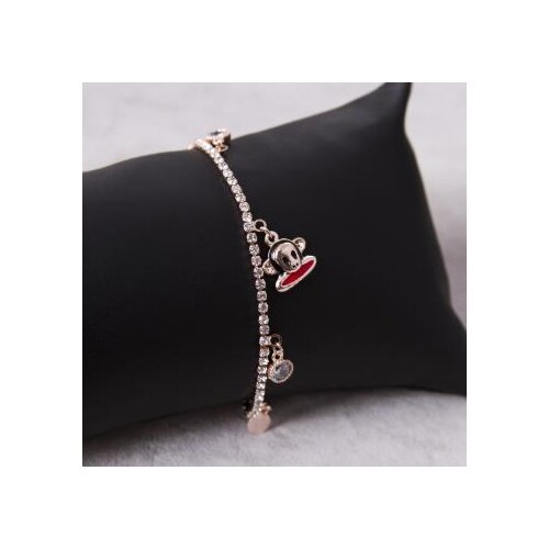 Ribbon Rhinestone Bracelet