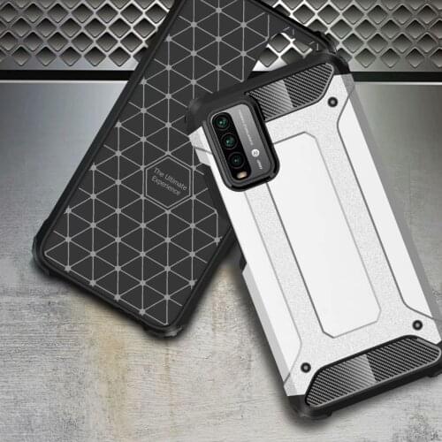 For Xiaomi Pocophone POCO M3 Case Hard Armor Rugged Hybrid shockproof Protective back cover case For xiaomi poco m3 phone shell