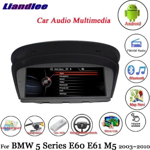 For BMW 6 Series E63/E64/M6 2003-2010 Android 10.0 Player Multimedia System Carplay Androidauto GPS Navigation HD Screen
