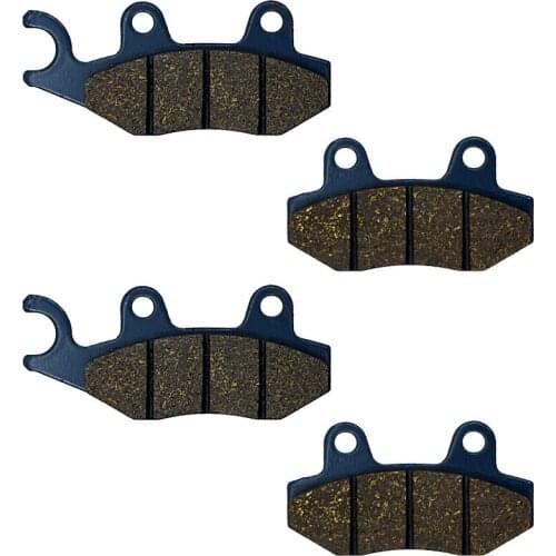 For PEUGEOT Satelis 2 300 4T 14-15 Geopolis400 Premium/Non ABS/Nissin Calipers 07-12 Geo RS400 08-12 Brake Pads Front Rear