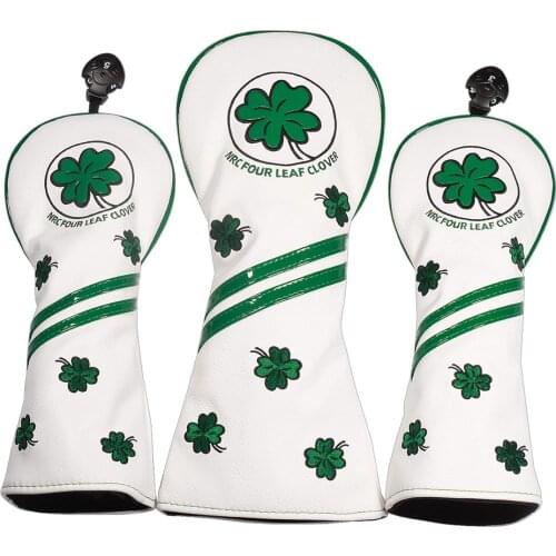 Golf Headcover Driver Fairway Hybrid Putter Headcover Golf Covers Clubs Protector