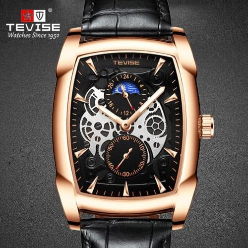 GUBANG Men's Watch With Leather Strap