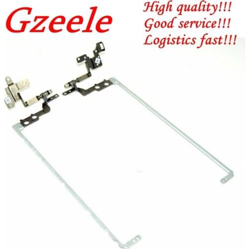 GZEELE NEW Laptop LCD Hinge for HP Chromebook 14-AK series 14-AK039WM 14-ak050nr LCD HINGES 830872-001 FBY0J002010 FBY09010010