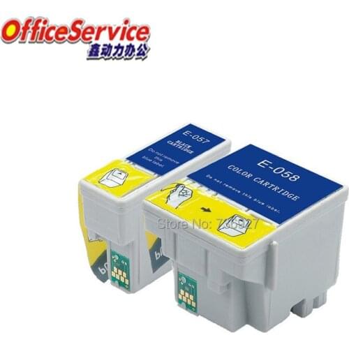 T057 T058 Compatible Ink Cartridges For Epson ME1 ME100 ME1+ inkjet printer , Full ink