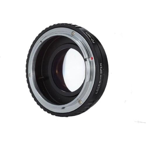 Meking Adjustable Aperture Focal Reducer Speed Booster Adapter FD Lens to A7 A7r NEX5