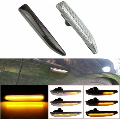 OEM T10 LED Amber Yellow Sidemarker Lamps For 2002-2008 BMW E65 E66 E67 745LI 750LI 760Li B7 7 Series LED Turn Signal Light