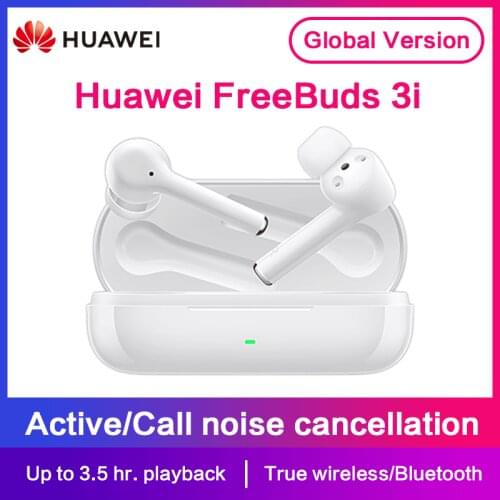 Original HUAWEI FreeBuds 3i Wireless Earphone TWS Bluetooth Earphone Headset Active Noise Canceling 3-mic System Global Version