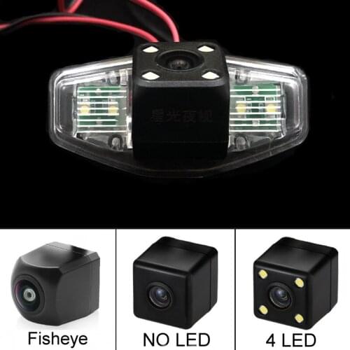 Fisheye for Honda Accord Pilot CR-Z S2000 Car Rear View Camera reverse Backup Parking Camera LED Night Vision Sony HD Wide Angle
