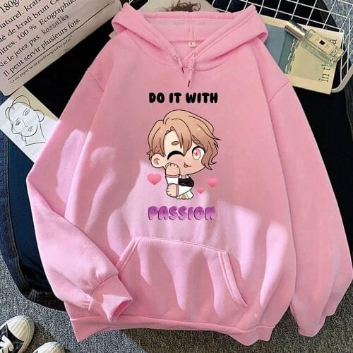 New Japanese Anime Hoodie Obey Me Shall We Date Manga Sweatshirt Harajuku Hoodied Female Winter Clothes Plus Size Hoodies