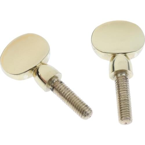 2pcs Spare Parts Saxophone Neck Screw 3mm Diameter Woodwind Instrument