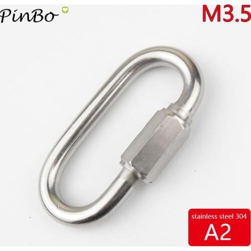 20 pcs M3.5Chain Quick Links Stainless steel 304 A2 connect chains