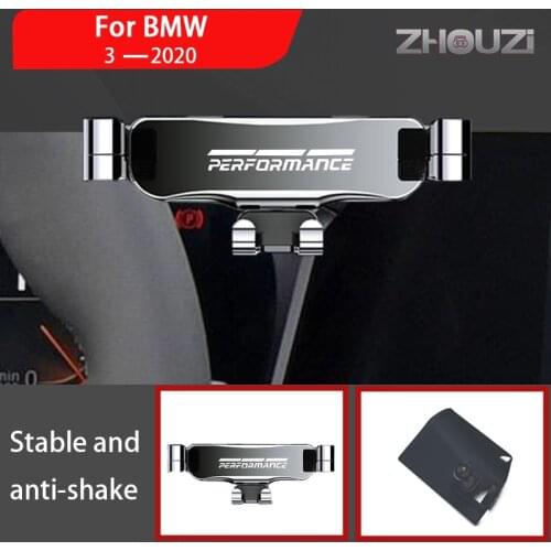 Car Mobile Phone Holder Mounts Stand GPS Gravity Navigation Bracket For BMW New 3 Series G20 G28 320i 325i 330i 2020 Accessories