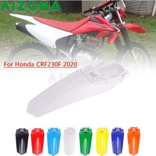 Racing Dirt Bike Motorcycle Rear Fender Mud Guard Wheel Splash Shield Supermoto Mudguard White for Honda CRF 230F CRF230F 2020