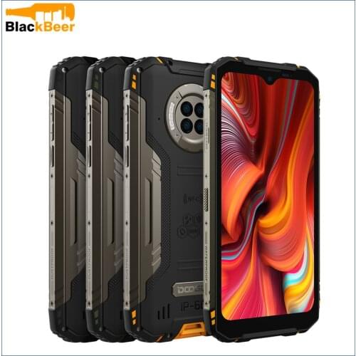 DOOGEE S96 Pro 6.22 Inch Smartphone IP68/IP69K Rugged Waterproof Mobile Phone Helio G90 Android 10.0 4G Cellphone 8GB 128GB NFC