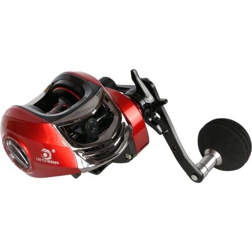 Bait Casting Reel 13+1 Ball Bearings Right/Left EVA Handle Baitcasting Reel Fishing Fly High Speed with Magnetic Brake System