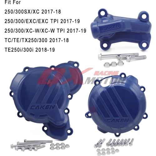 Water Pump Cover Lgnition Clutch Protector Guard For Husqvarna TE250i TE300i 2018 2019 TC TE TX 250 300 2017 2018 Motorcycle