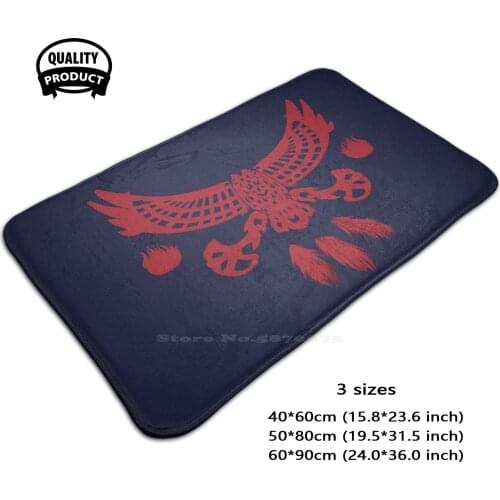 Fujiwara No MokouS Soft House Family Anti-Slip Mat Rug Carpet Touhou Mokou Fujiwara No Mokou Imperishable Night Touhou 8 Zun
