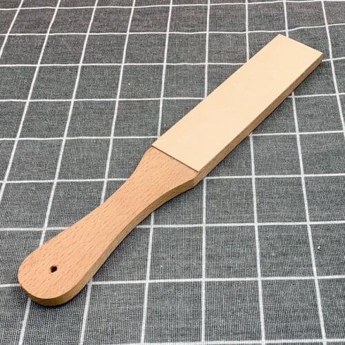 Leather knife, sharpening plate, polished mirror surface, double-sided sharpening plate rotary cutter