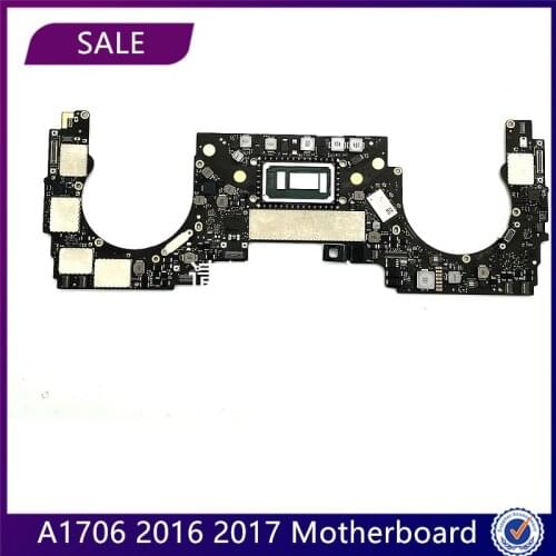 Original Tested A1706 Motherboard 820-00923-A for MacBook Pro 13" 2016 2017 i5 i7 8/16GB 256/512/1TB Logic Board With Touch ID