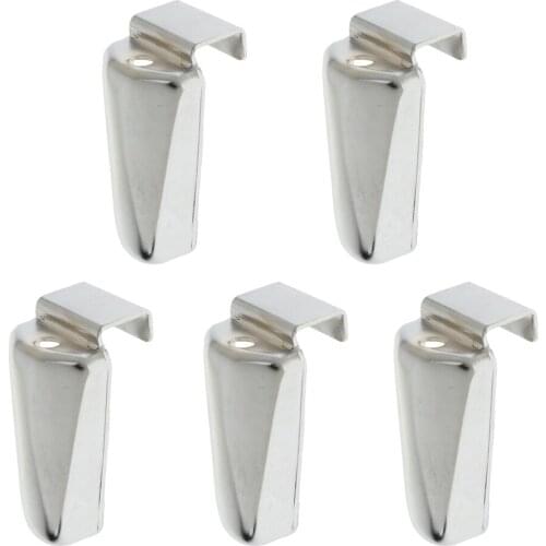 Portable Set of 5 Silver Iron Drum Lugs Drum Claw for Carrying Bass Drum