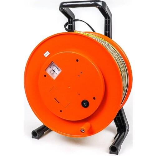 Steel ruler meter well sound level meter water 50m/100m/200m/500m depth level transmitter with submersible proble