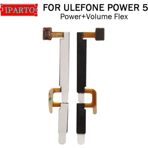 ULEFONE POWER 5 Side Button Flex Cable 100% Original Power + Volume button Flex Cable repair parts for ULEFONE POWER 5