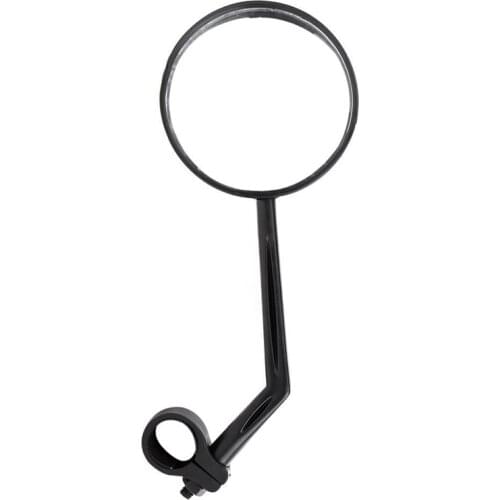Bike Cycling Handlebar Round Rear View Mirror Convex Reflector Light Weight