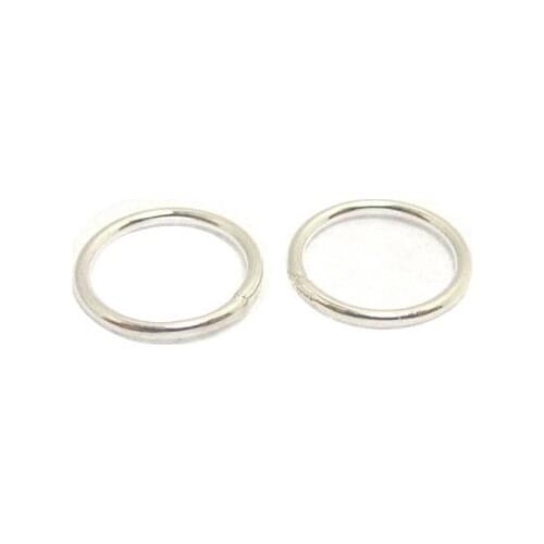 Beadsnice 925 Sterling Silver Closed Jump Rings DIY Jewelry For Making Connector ID25642smt4