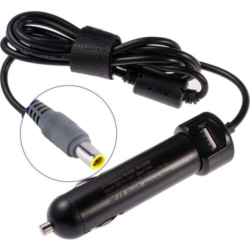 20V 3.25A 4.5A Laptop Car Charger For Lenovo Thinkpad X60 X61 Z60 Z61 X200 X300 T60 T61 T400 T420 T420S T520 X220 SL400