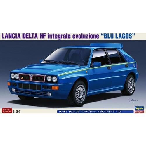 1/24 Hasegawa Plastic Assembled Car Model Toy Lancia Delta HF Integrale Evo Static Model DIY Assembly Kit #20481