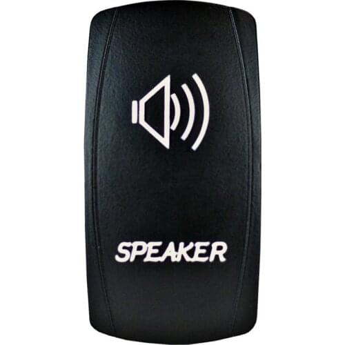 12-24V Car SPEAKER 12V 20A Toggle Rocker Switch Blue LED Light 5Pin ON OFF