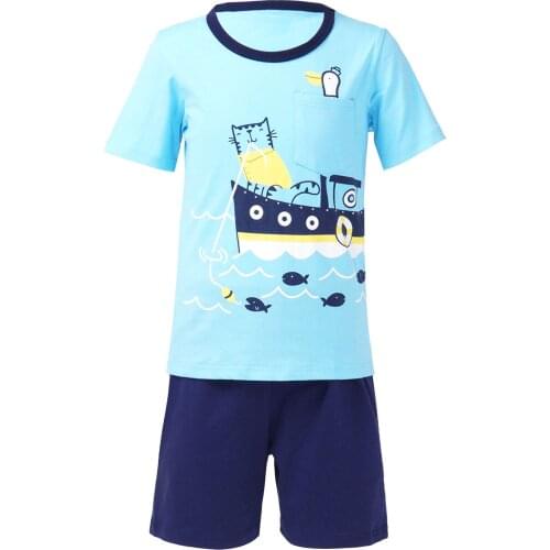 Baby Boys Clothing Sets New Cartoon Car Dinosaur Print Children Summer Girls Clothes Kids Cotton T Shirts+Short 2PCS Sets