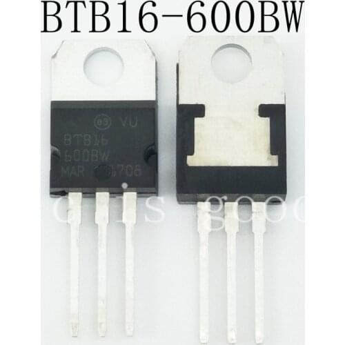 5PCS 10PCS BTB16-600BW BTB16-600B BTB16-600 TO-220 NEW