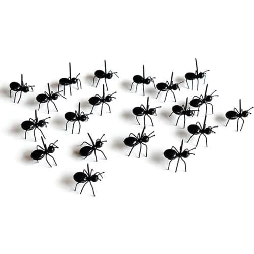 60Pcs Ant Shape Fruit Fork Snack Cake Dessert Pick Tableware for Home Kitchen Party Dinner Fruit Pick Kitchen Accesories